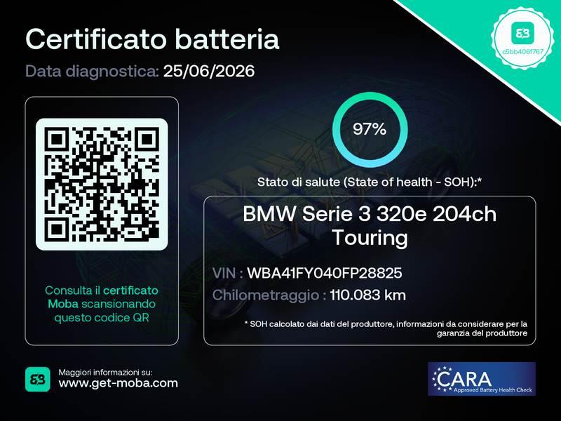 BMW Serie 3 Touring SERIE 3 2022 5P STATION WAGON 320E TOURING AUTO - foto 76