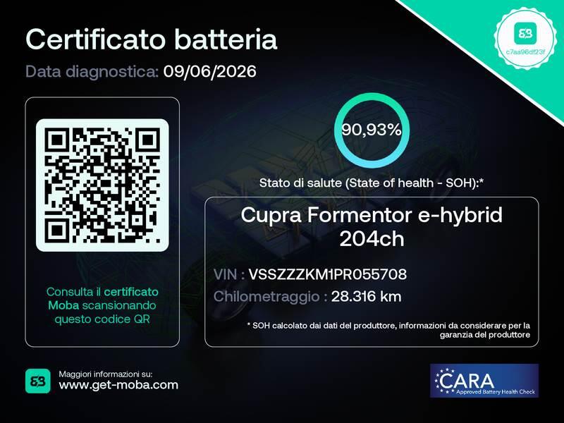 Cupra Formentor 1.4 E-HYBRID DSG - foto 21